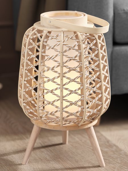 Lampă baterie KLEMENS Ø29x46cm cu temporizator