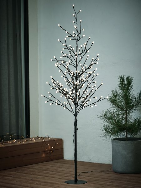 Lystræ udendørs NUNDORIT H160cm m/208 LED og timer