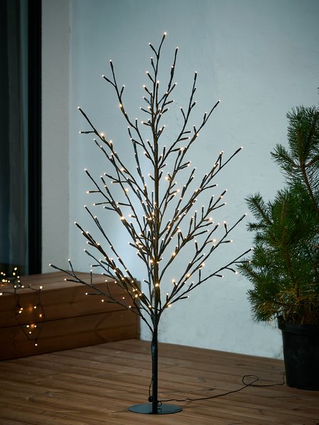 Lystræ udendørs VALE H120cm m/240 LED og timer