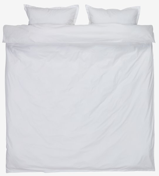 Duvet cover set HILDE King white