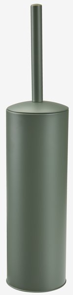 Scopino WC BALSBY acciaio rivestito color oliva