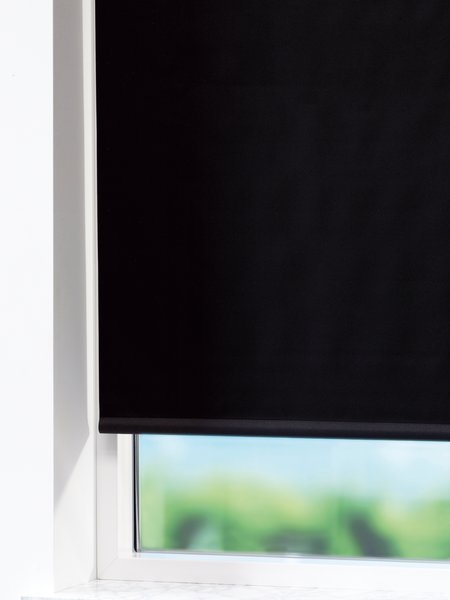 Blackout roller blind BOLGA 90x210cm black