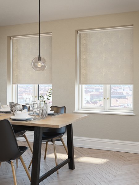 Blackout roller blind YNGEN 120x170cm natural