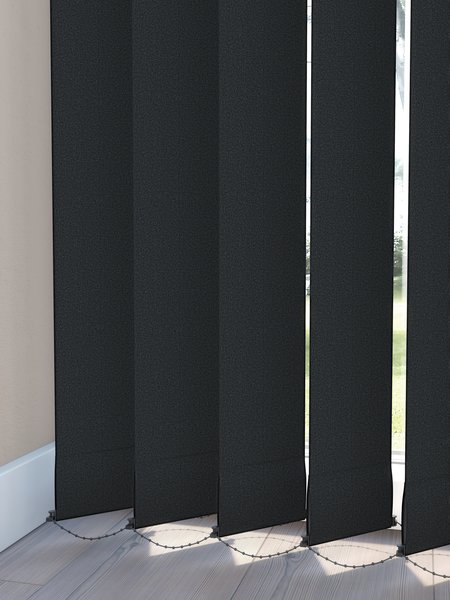 Vertical blind ROGEN 250x250cm black