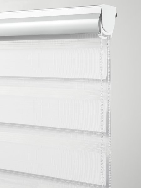 Roller blind Duo ALSTEN 220x180cm with cassette white