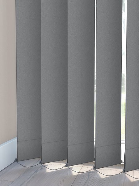 Blackout vertical blind FERAGEN 100x250cm grey