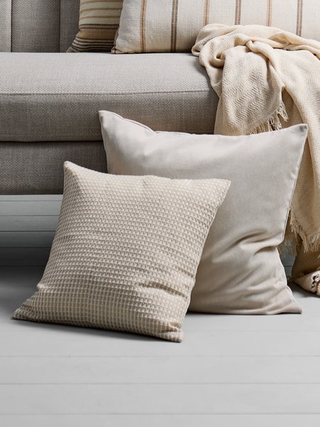 Housse de coussin DUSKULL 50x50 beige