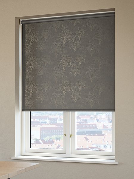 Blackout blind YNGEN 140x170cm grey