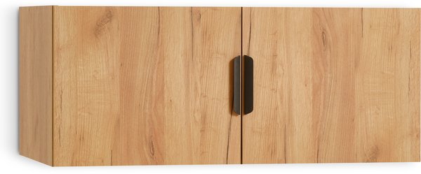 Meuble haut JENSLEV 96x40 2 portes couleur chêne