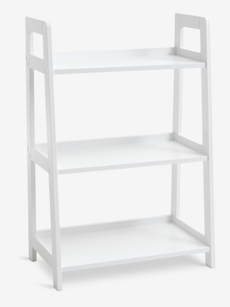 Bookcase HERNING 3 shelves white