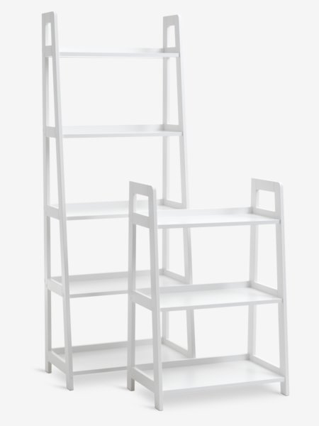 Bookcase HERNING 3 shelves white