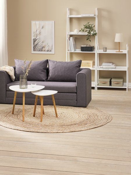 Етажерка HERNING 3 рафта бяла