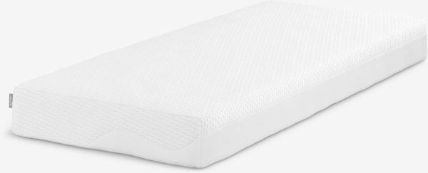 Matelas en mousse 90x200cm WELLPUR GLOMMA GF30 blanc ferme