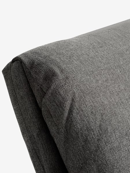 Bäddfåtölj VEGGER grått tyg