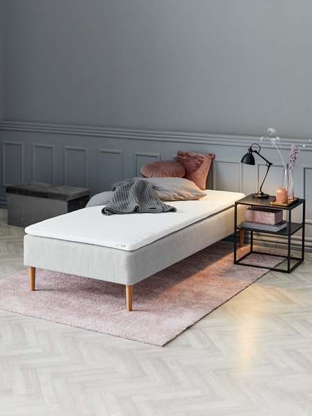 Boxmadras 90x200cm FJELNA PB20 grå-25 PU
