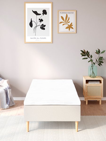 Resårbotten 90x200cm DINGLA PB75 sand-91 DREAMZONE