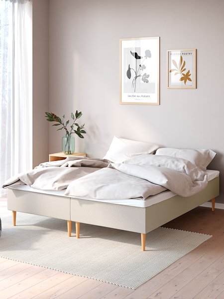 Boxmadras 160x200cm DINGLA PB75 sand-91 DREAMZONE
