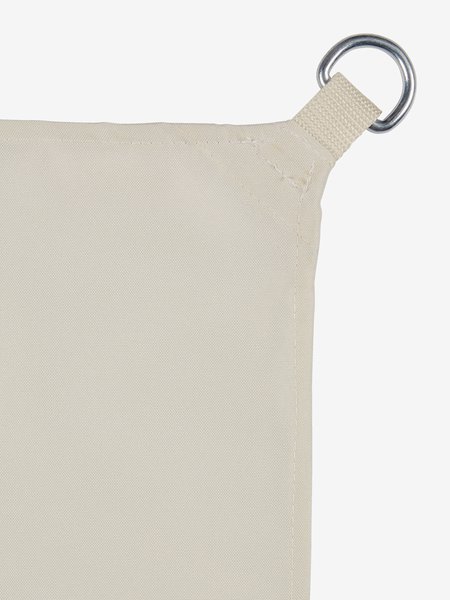 Voile d'ombrage HOLD-AN l250xL300 blanc cassé