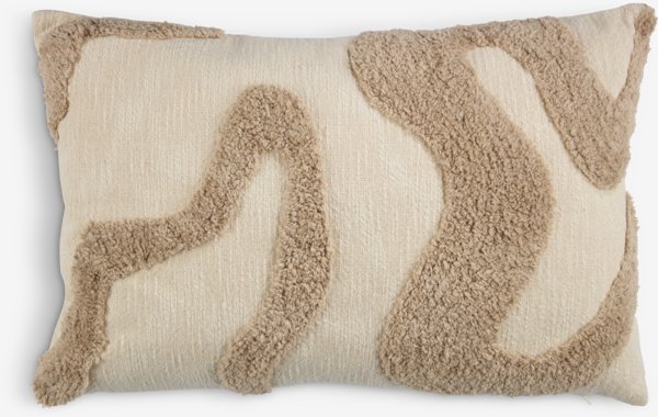 Cushion LYNG 40x60 beige/sand