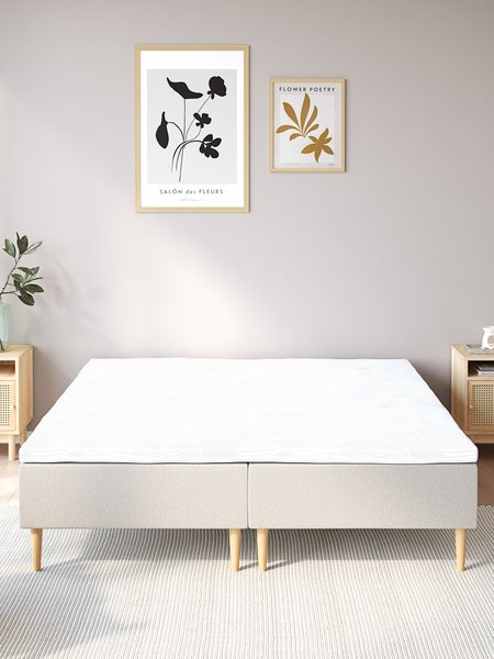 Boxmadras 160x200cm DINGLA PB75 sand-91 DREAMZONE