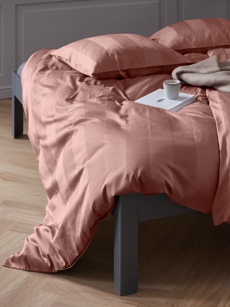 Satin-Bettwäsche BARBO 140x200 taupe