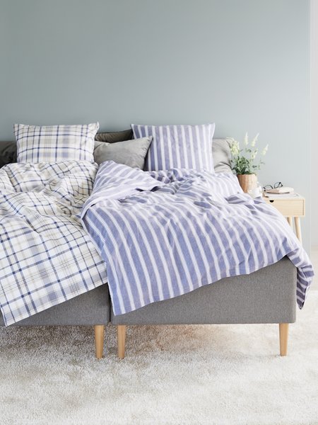 Sengesett ANNELINE 140x220 blå