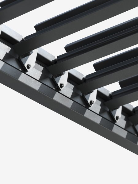 Pergola KONGEMOSE B3xL4xH2.36m schwarz