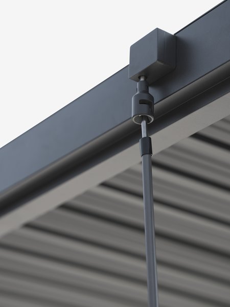 Pergola KONGEMOSE B3xL4xH2.36m schwarz