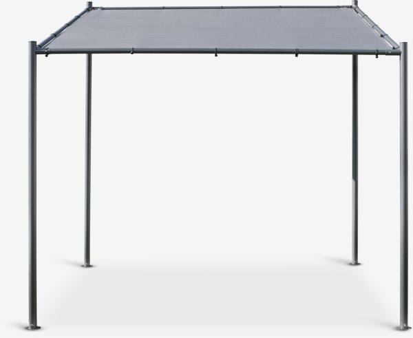 Gazebo ODDERMOSE W2.5xL2.5xH2.5m grey