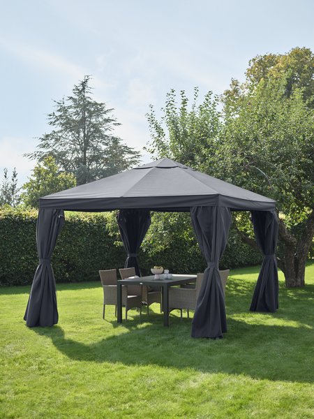 Gazebo NORDMARKA W3xL3xH2.78m grey