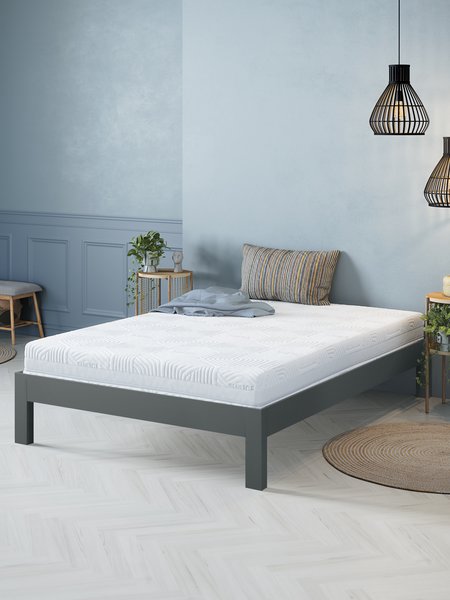 Madrac s oprugama 140x200 REVA bijela tvrd/srednje tvrd