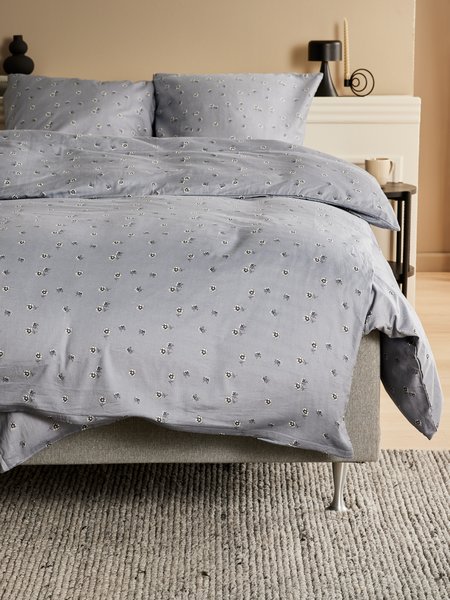 Sateen Duvet cover set GERD Double dusty blue