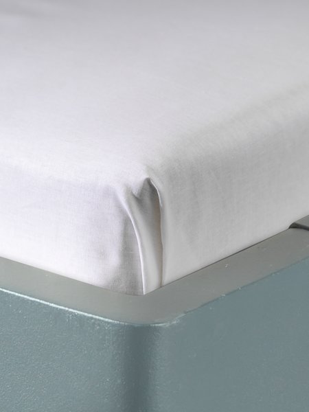 Flat sheet BOLETTE Single white