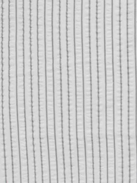 Seersucker-Bettwäsche STINNE 160x210 weiss/grau