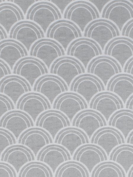 Juego funda nórdica milrayas BEATE 155x220 gris