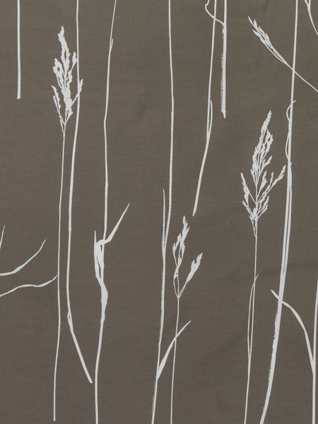 Completo copripiumino Raso NORDIC 160x210 cm grigio/bianco