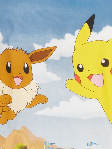 Pussilakanasetti POKEMON 150x210 sininen