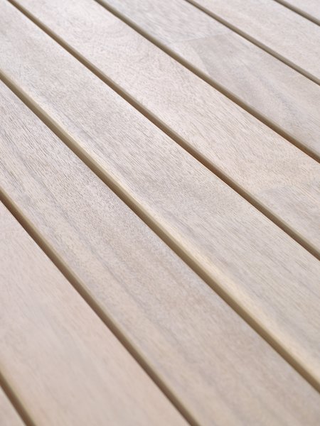 Table de jardin KOLLEN l100xL205 bois dur