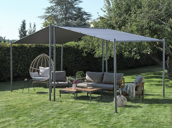 Pavillon ODDERMOSE B2.5xL2.5xH2.5m grau