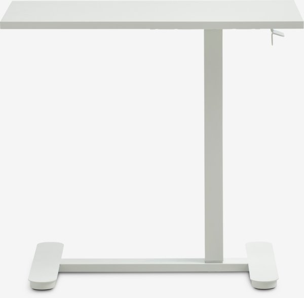 Gas height-adjustable desk LUNDTOFT 40x70 white
