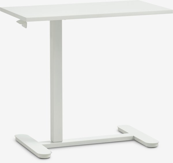 Gas height-adjustable desk LUNDTOFT 40x70 white