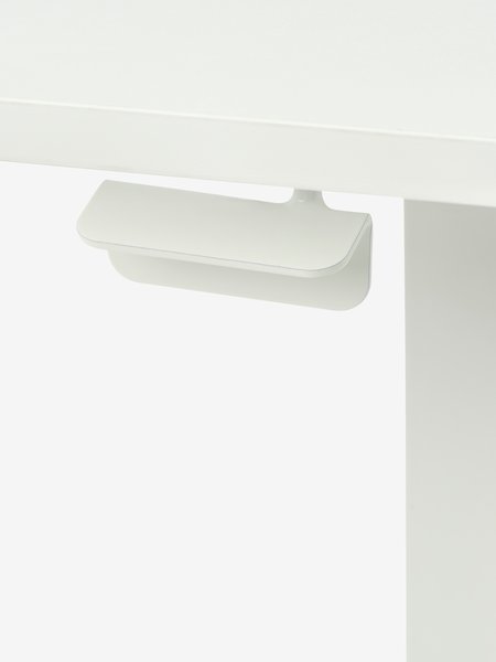 Gas height-adjustable desk LUNDTOFT 40x70 white