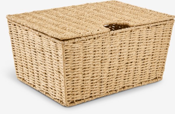 Boîte de rangement ESPEN l40xL27xH19cm avec couvercle