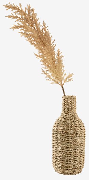 Vaso da fiori KRESTOFF Ø15xH31 cm rattan