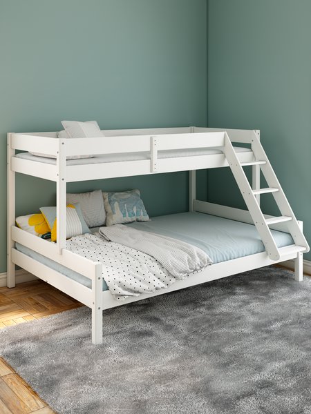 Bunk bed VESTERVIG 90/140x200 incl. ladder white