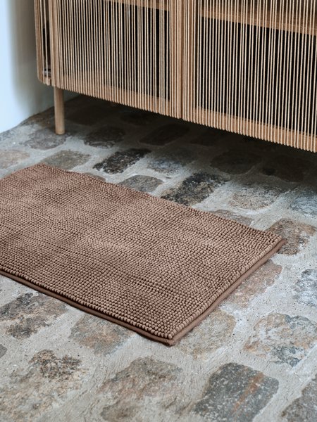 Bath mat FAGERSTA 50x80 dark sand