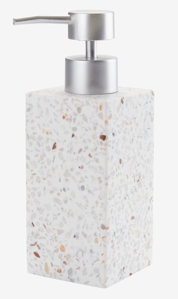 Soap dispenser BILLSTA terrazzo effect