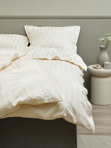 Satin-Bettwäsche NELL 140x200 beige