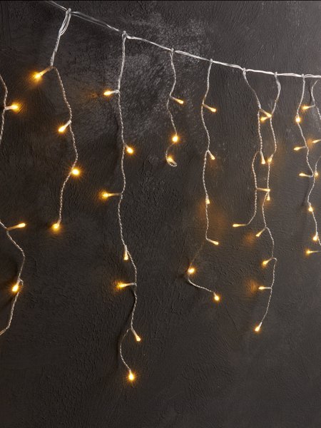 LED string lights ELDE icicle w/240 LED and timer