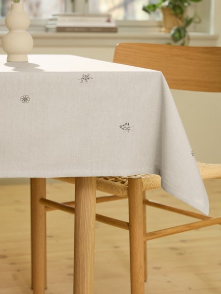 Tovaglia ENGFIOL 140x240 cm beige/grigio